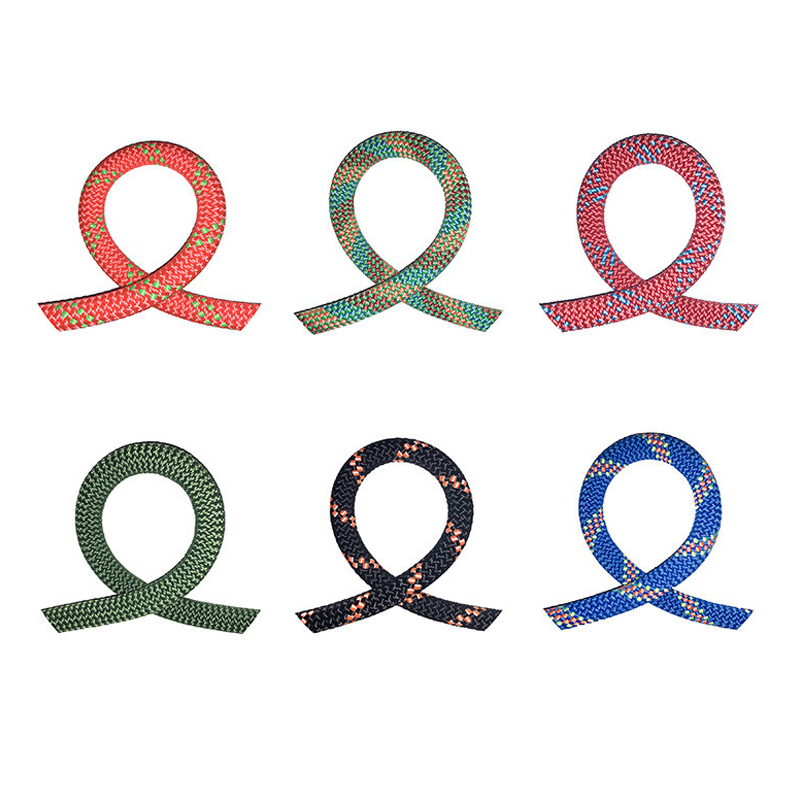 10 mm-es, 2200 kg-os nylon fonott kötél meneküléshez, tűz túléléshez, mentéshez, hegymászáshoz, túrázáshoz, mentéshez