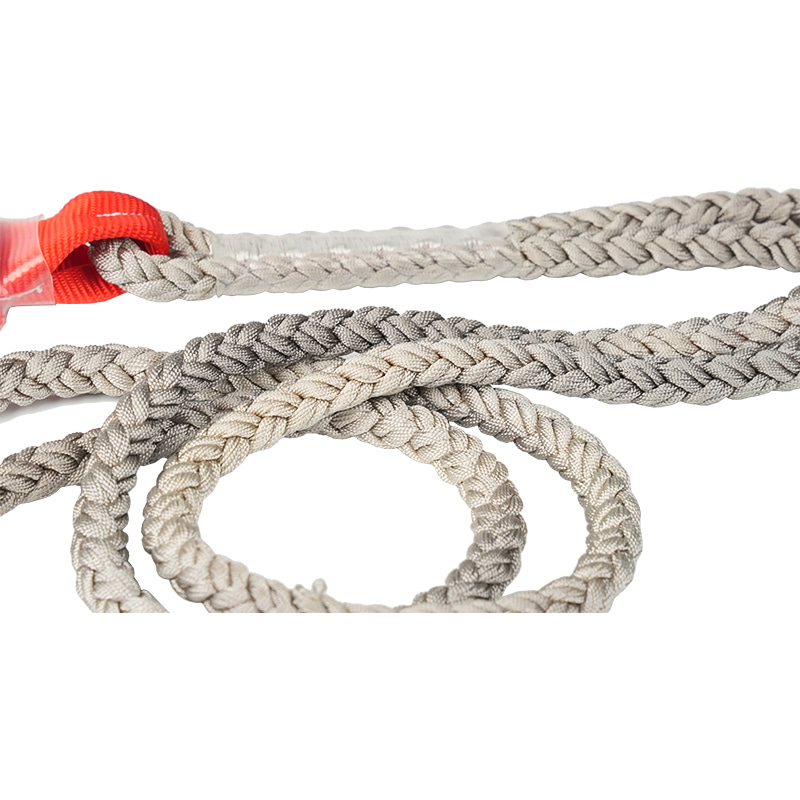 KA-L02 esésgátló ikerpánt poliamid kötéllel és lengéscsillapítóval