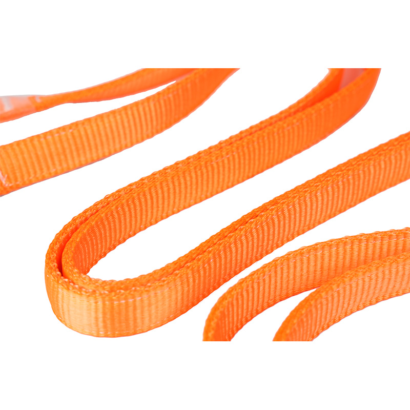 L19 esésgátló iker biztonsági zsinór vastag hevederrel és ANSI horgokkal