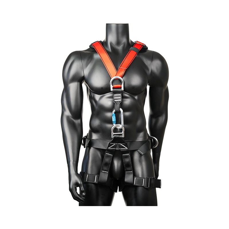 KA14 Climb Tac-Rescue, Építőipari sziklamászó, D-gyűrűs pontok Biztonsági heveder öv tűzmentő famászó felszereléshez